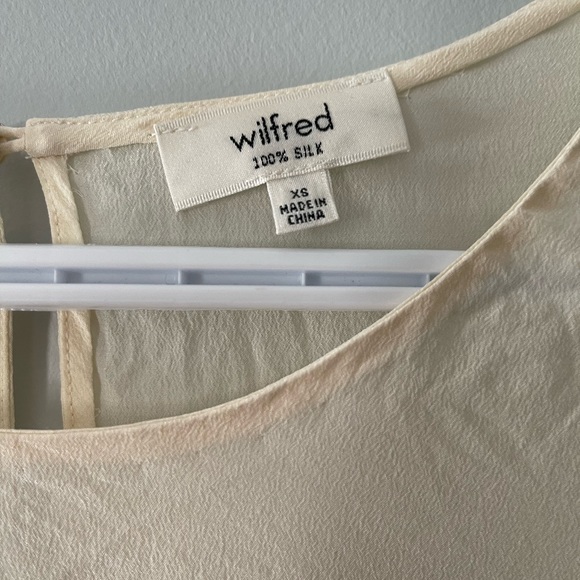 Wilfred Sheer silk blouse - Picture 3 of 4